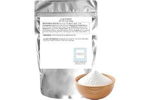 Alum Powder, 8 Ounce Resealable Bag, Hampton Distribution