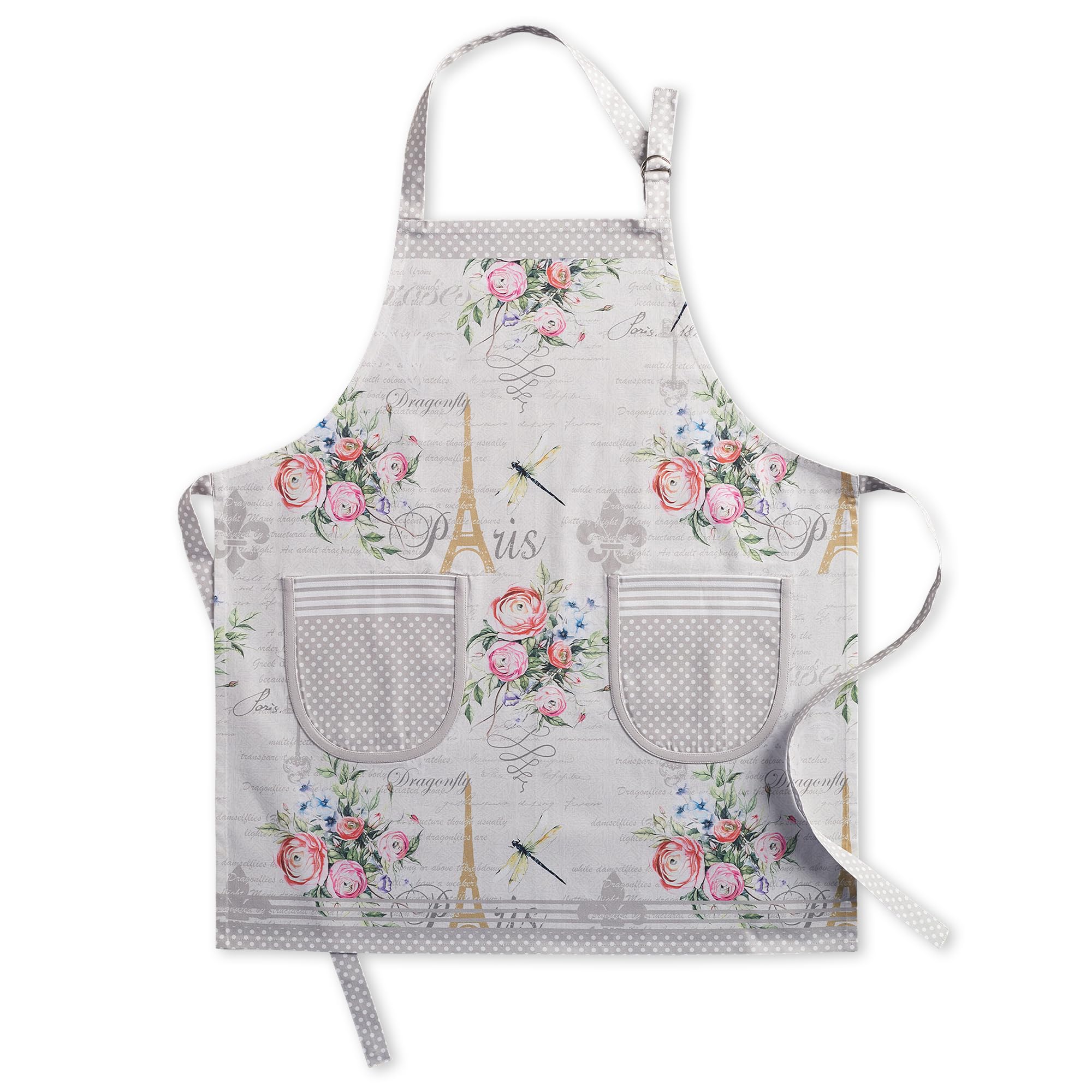 Maison d' Hermine 100% Cotton 1-Piece Kitchen Apron for women with Pocket Chef Apron and Mothers Day Gifts — image 1