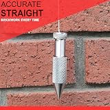 Navoys Plumb Bob & 5m Line Set Machine Pointed Corrosion Resistant Builders Tool view 3