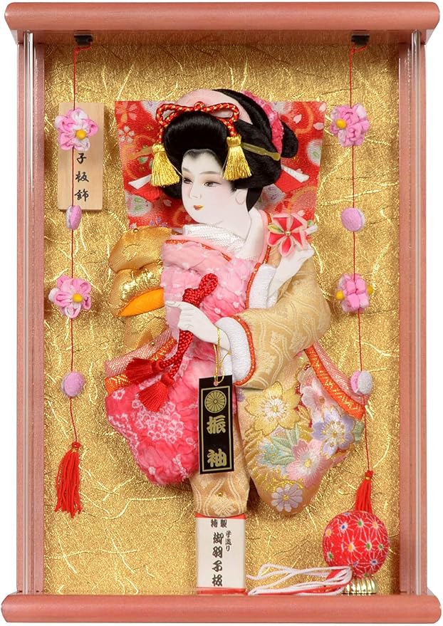 Amazon 羽子板 壁掛け 8号 コンパクト アクリル 額飾り 正月飾り おもちゃ