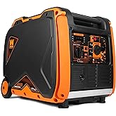 WEN DF450i Super Quiet 4500-Watt Dual RV-Ready Portable Inverter Generator with Fuel Shut-Off