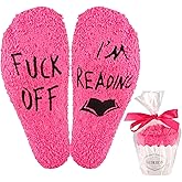 Luhiew Novelty Birthday Gifts Socks for Women, Friends,Funny Fuzzy Socks Friendship Gifts for BFF, Bestfriend, Besties, Sister, Her