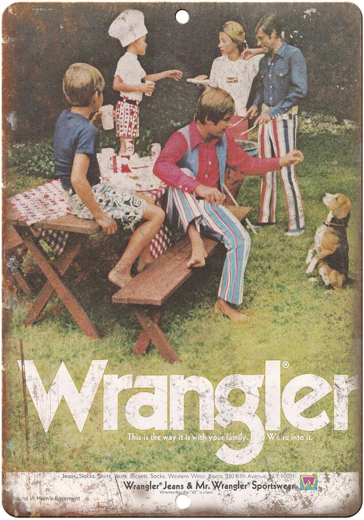 wrangler jeans sign