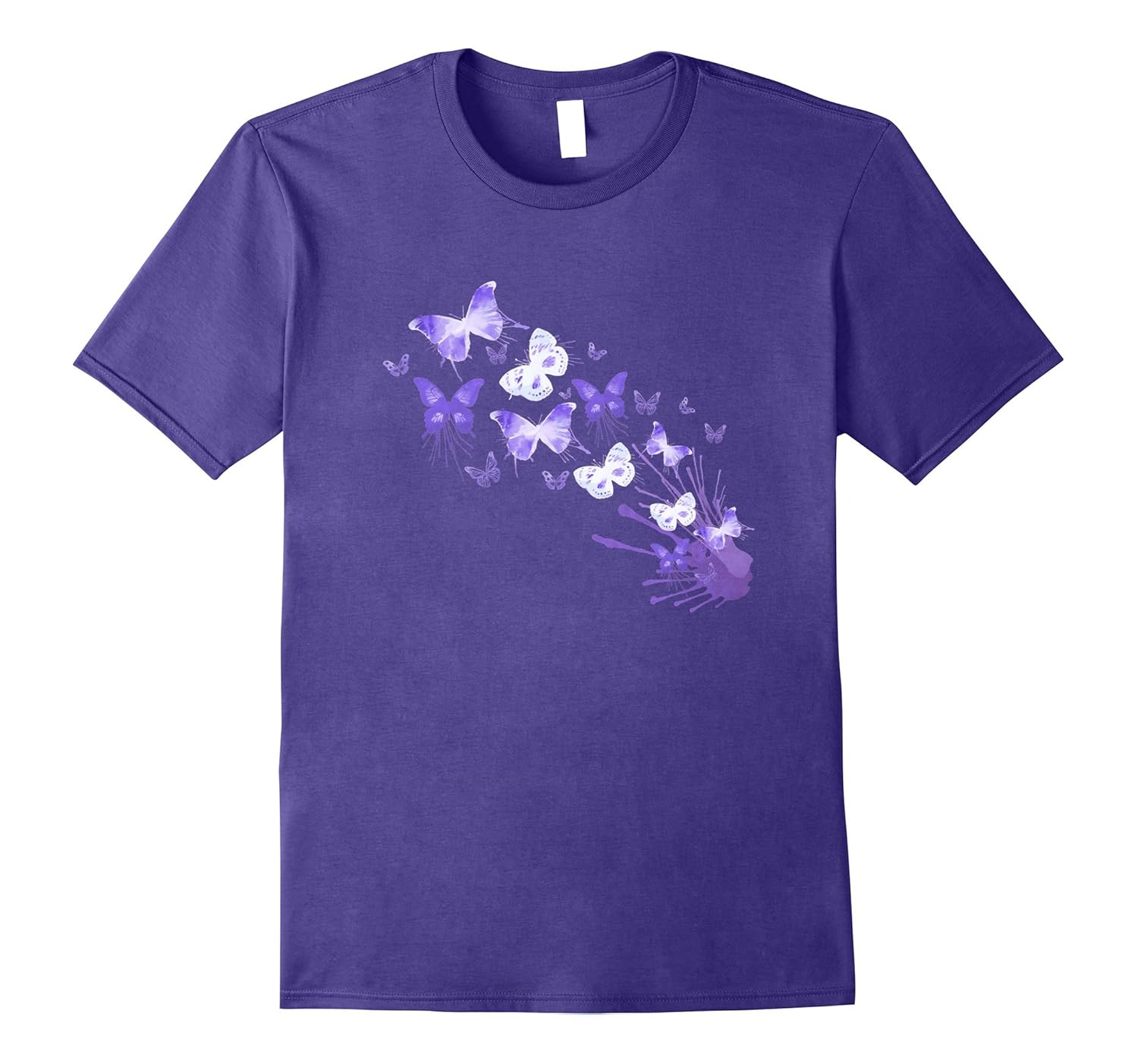 Graceful Butterflies Watercolor Art, Spirit Animal T-Shirt-ANZ