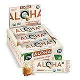 ALOHA Organic Plant Based Protein Bars - Pumpkin