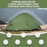 Naturehike Cloud Up 2 Tent 2 Person Lightweight Windproof Waterproof Dome Pro view 3