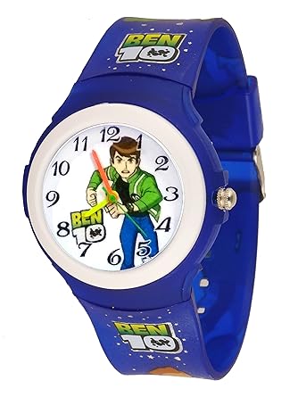 TIME UP Analog Dial Multicolor Cartoon Character BEN10 Watch for Kids