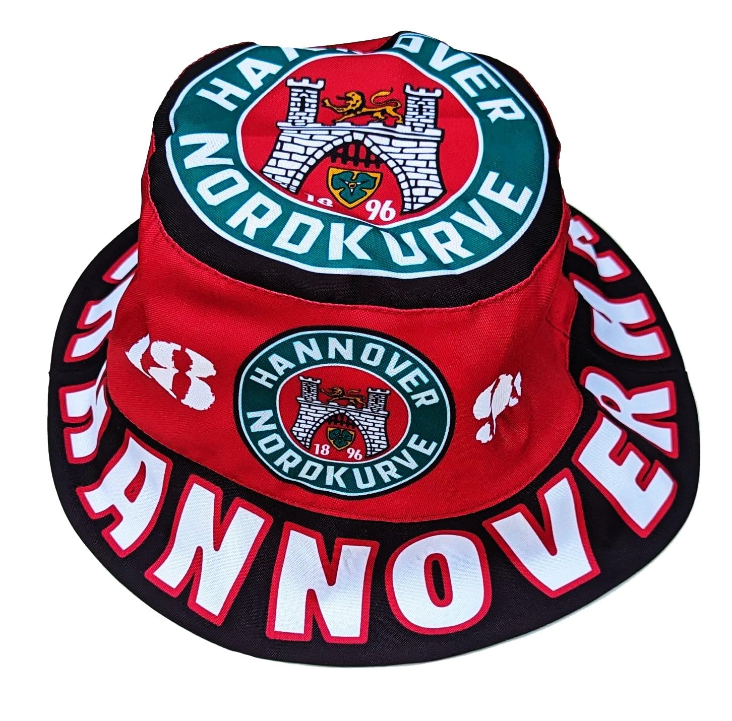 Generisch Hannover Sun Hat 2.0, Hannover Fishing Hat, Hannover Fishing Hat, Hannover Army Hat, Black, White, Red, Green, 59
