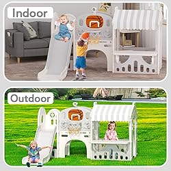 Glaf Slide for Toddlers 1-3 Kids Playground Sets