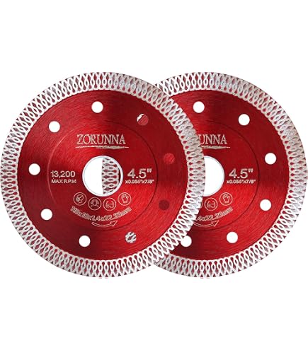 Lame Diamant Super Fine 76 Mm GRAFF – Coupe Porcelaine, Céramique, Granit, Marbre Sur Meuleuse