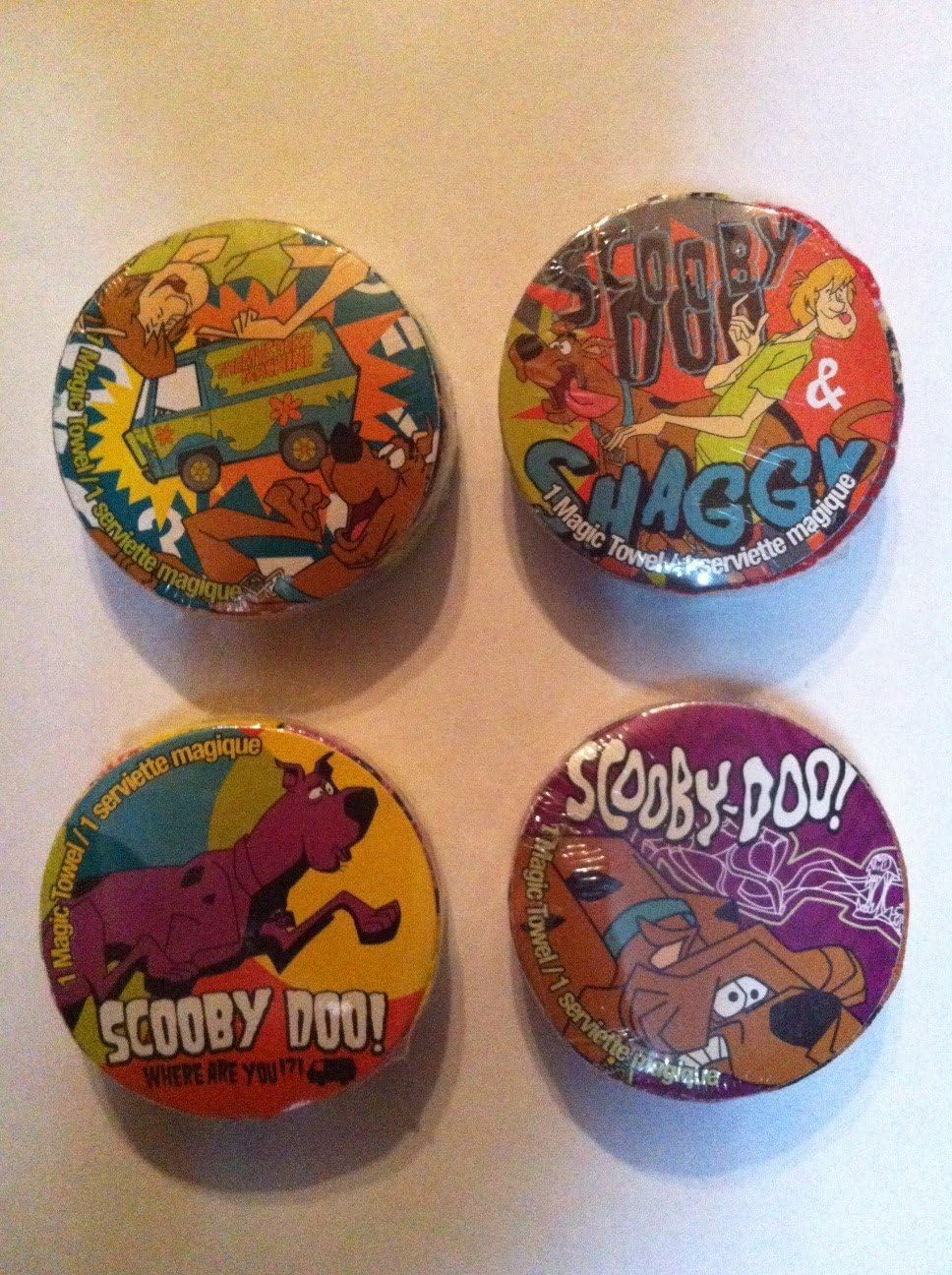 Scooby Doo Magic Towels 4-Pack