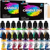 FansArriche Candle Dye 18 Colours Liquid Oil-Based Dye for Wax view 7