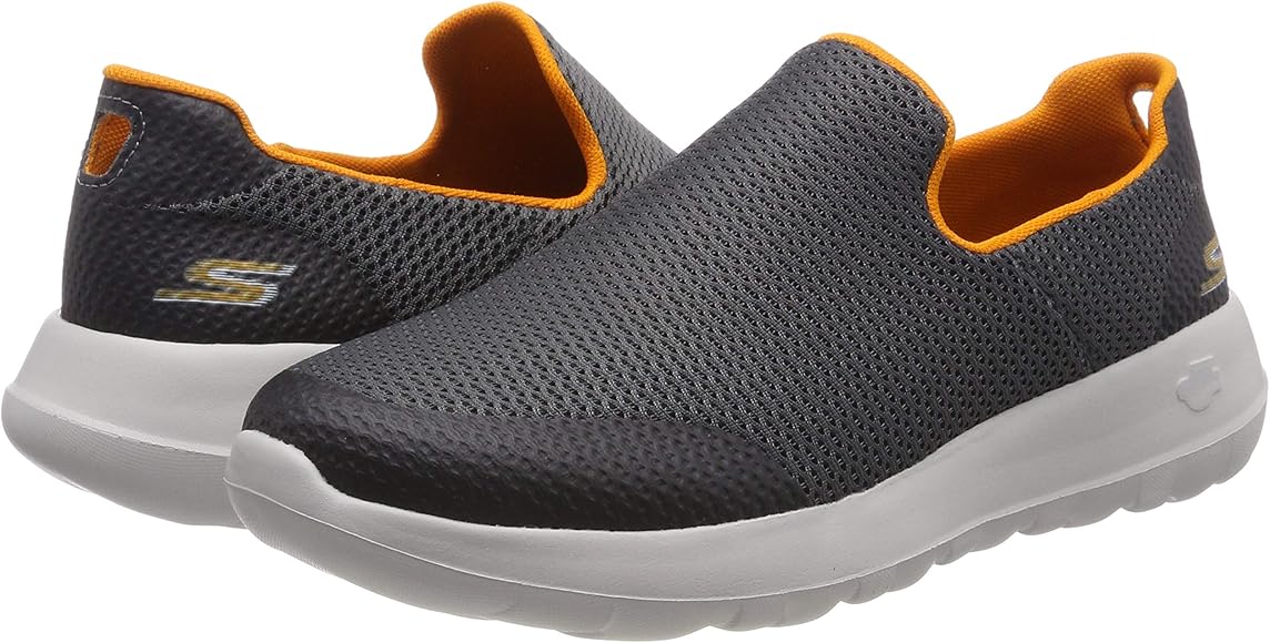 skechers goga max mens orange