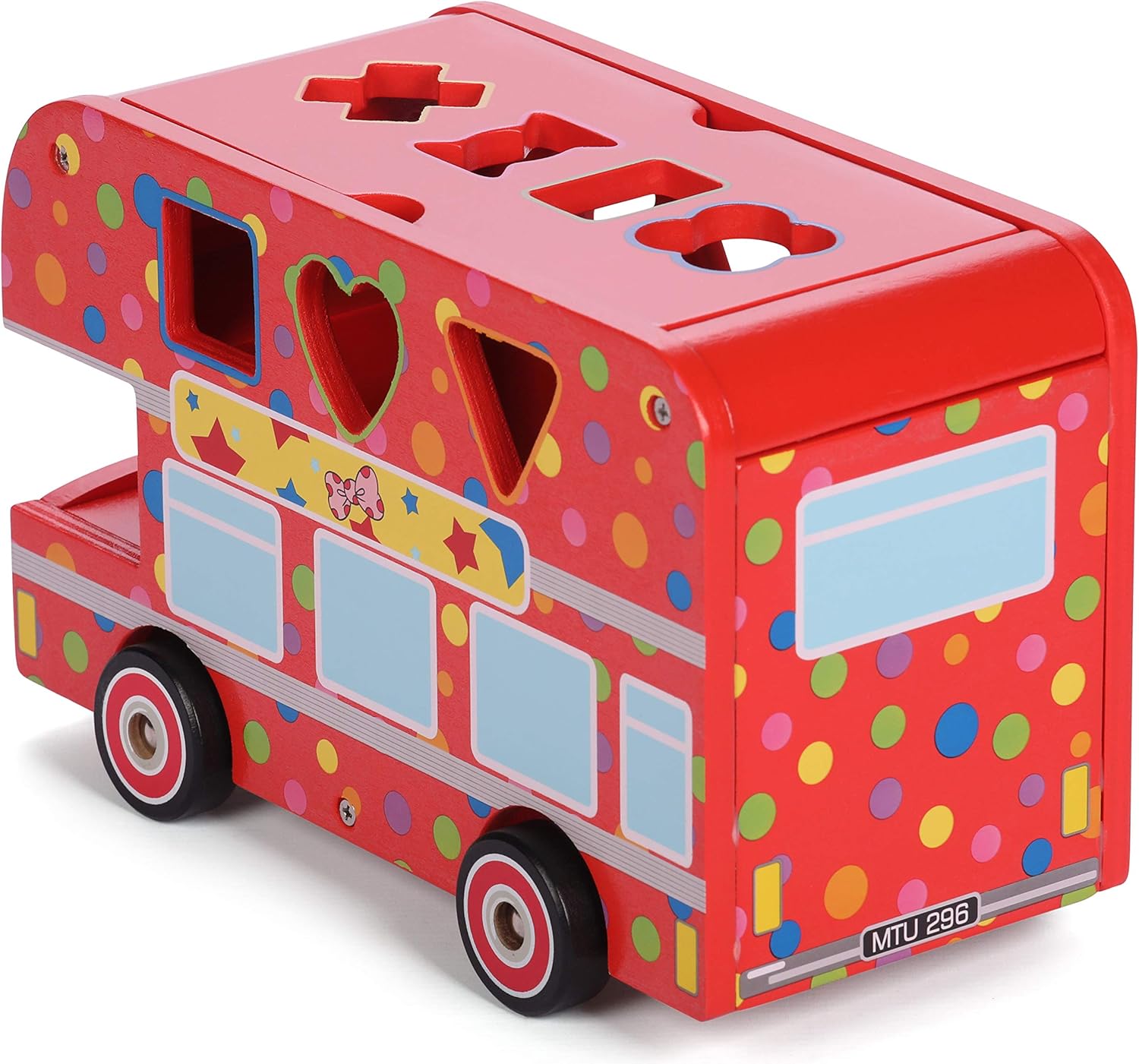 Mr Tumble 1192 Wooden Shape Sorting Bus With Light Sound BigaMart mr-tumble-1192-wooden-shape-sorting-bus-with-light-sound-bigamart