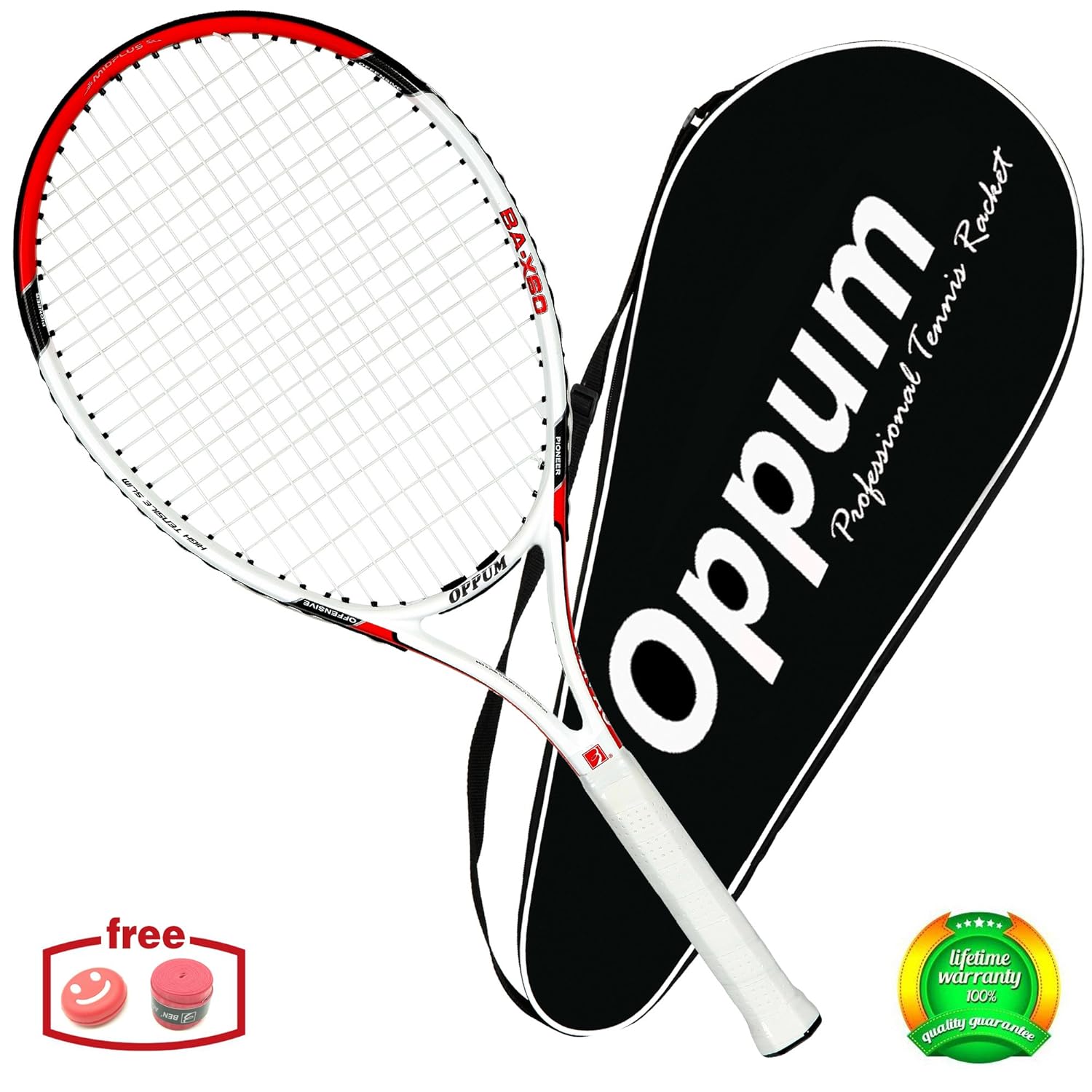 OPPUM Adult Carbon Fiber Tennis Racket Super Light Weight Tennis Racquets OPPUM Adult Carbon Fiber Tennis Racket Super Light Weight Tennis Racquets