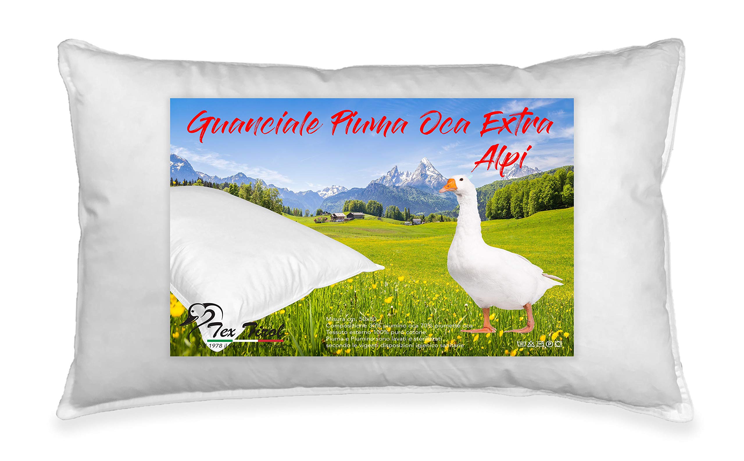 Tex Tirol© Alpine Goose Down Pillow