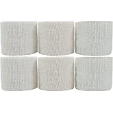 Powerflex 2" Stretch Athletic Tape - 6 Rolls, White