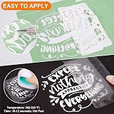 VINYL FROG HTV Roll 30.5x155cm White Heat Transfer Vinyl for T-Shirts view 3