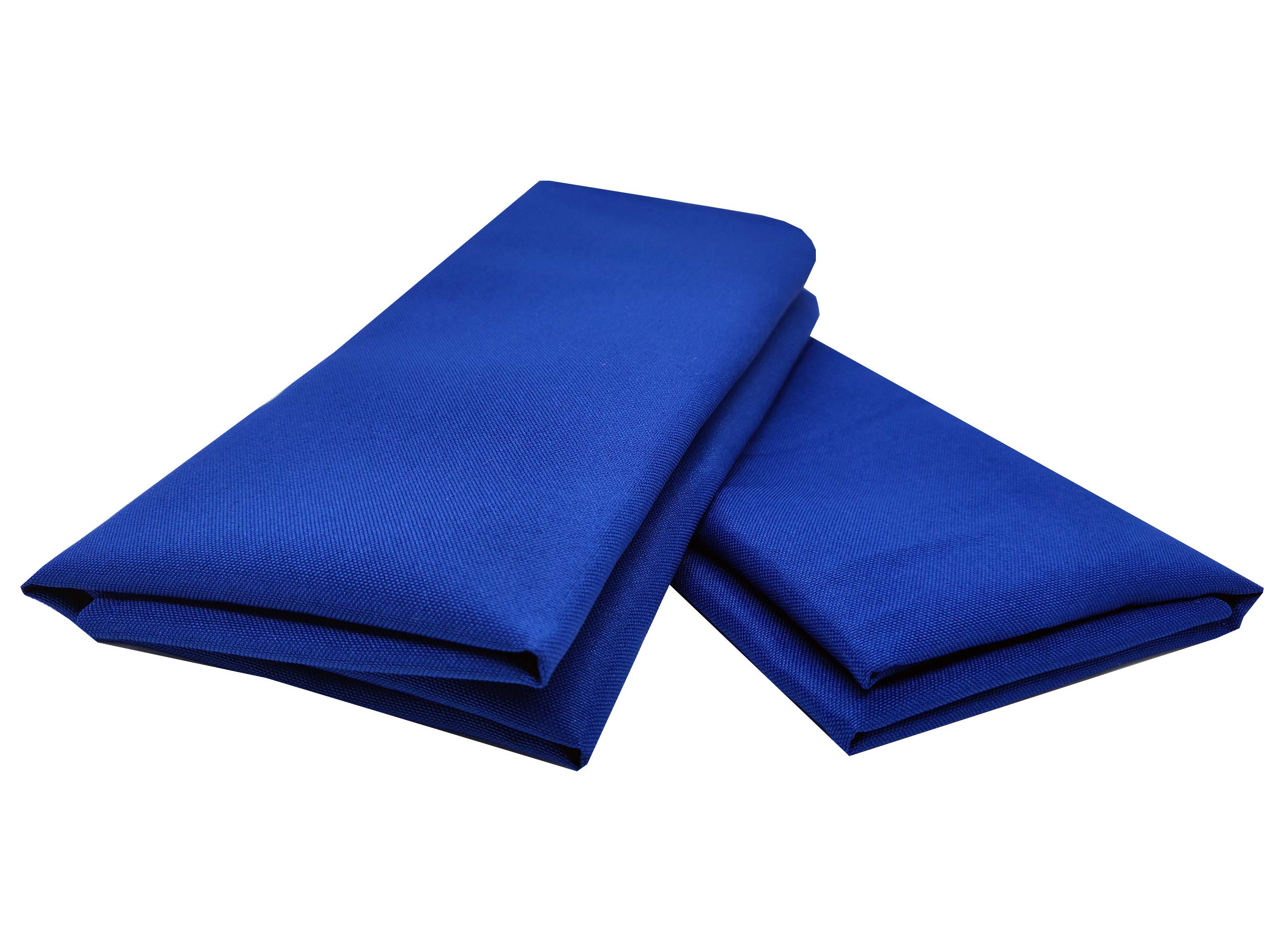 Table_Linen 10pcs Square Polyester Napkins 19'' x 19'' (48cm x 48cm) For Wedding Dinner Restaurant Xmas (ROYAL BLUE)