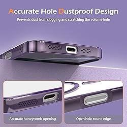IAIYOXI Magnetic Clear Case for iPhone 12 Pro Max
