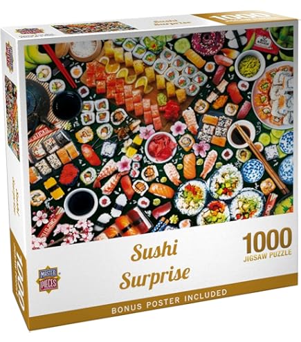 Amazon.com: Beverly 1000 Piece Jigsaw Puzzle Jigsaw Sushi (49x72cm