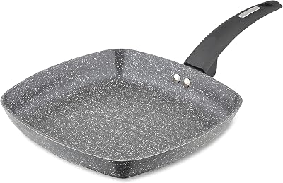Tower Cerastone Forged Grill Pan 25cm Graphite Non-Stick Soft Handle