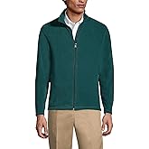 Lands' End Men's Full-Zip Mid-Weight Fleece Jacket