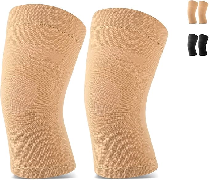 TOFLY Knee Sleeves, 1 Pair, Could Be Worn Under Pants, Lightweight Knee