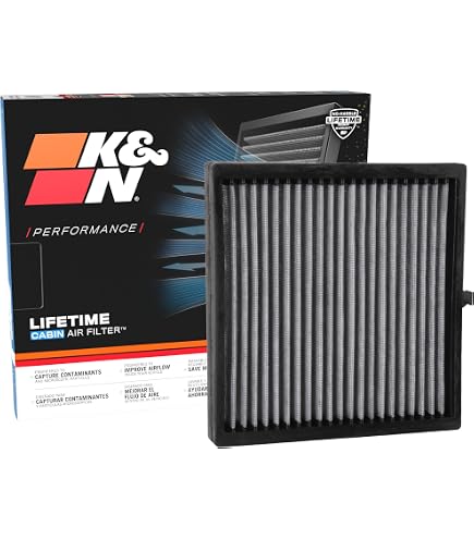 Amazon.com: K&N LIFETIME Cabin Air Filter: Washable, Clean Air for