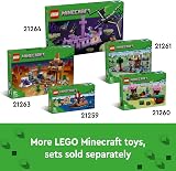 LEGO Minecraft The Badlands Mineshaft 21263 with Explorer Creeper Spider Figures view 8