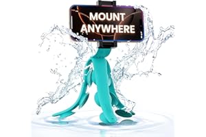 Tenikle® PRO - Flexible Tentacle Tripod for Mobile Phone and Action Camera GoPro, Insta360, DJI Osmo, As Seen on Shark Tank, Bendable Suction Cup Camera Mount & Holder, iPhone & Android Compatible