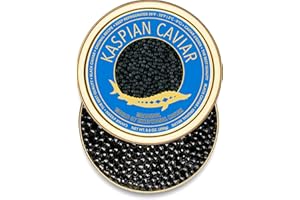 𝐁𝐄𝐒𝐓𝐒𝐄𝐋𝐋𝐄𝐑 Premium Siberian Sturgeon Royal Black Caviar - 1.1 oz - (30g) - Classical Sturgeon Malossol Sturgeon Black Roe - [NOVEMBER 2025]