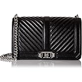 Rebecca Minkoff womens Chevron Quilted Love Crossbody
