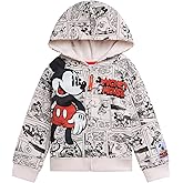 Disney Toy Story Mickey Mouse Lilo & Stitch Fleece Zip Up Hoodie Toddler to Big Kid Sizes (2T - 18-20)