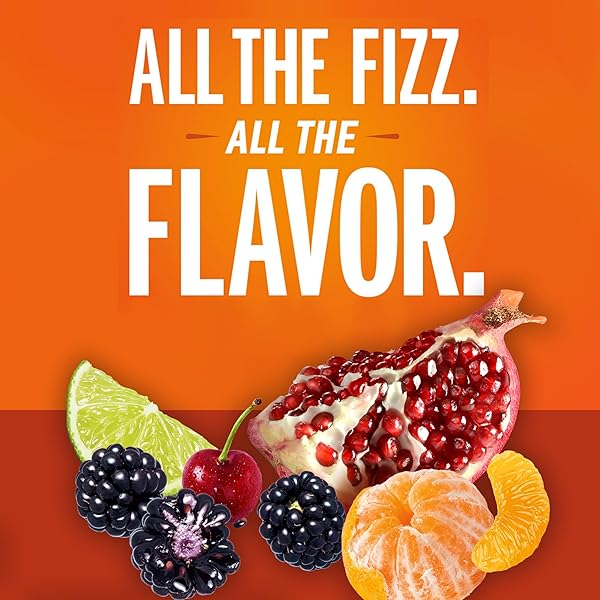 IZZE SPARKLING JUICE BEVERAGE BLEND, SUNSET VARIETY PACK, CLEMENTINE, PEACH, CHERRY LIME, POMEGRANATE, NO SUGAR ADDED, 8.4 FL OZ (PACK OF 24)