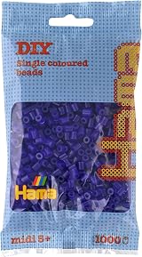 Hama 207-24 Midi Bead Translucent Purple
