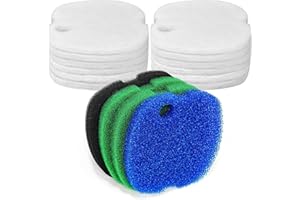 Replacement Canister Filter Pads Compatible with SUNSUN HW-302 /505A, for Polar Aurora 265GPH, and CF-300 Aquarium Filter Med