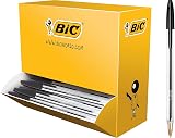 BIC Pen Crystal Extra BP Black BX100 1.0mm 100 Pack