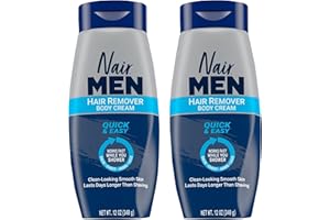 Nair Men Hair Removal Body Cream, 12 Ounce (Pack of 2)
