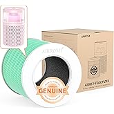 AIRROMI A2002 HEPA Air Purifier Replacement Filter, 3-In-1 Original Filter, Remove 99.97% of 0.3 Micron Particle Green Vocs (1pcs)