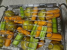 Fish Grill Basket SM PERFECT FOR LARGE THICK FISHES BBQ Rack Made From