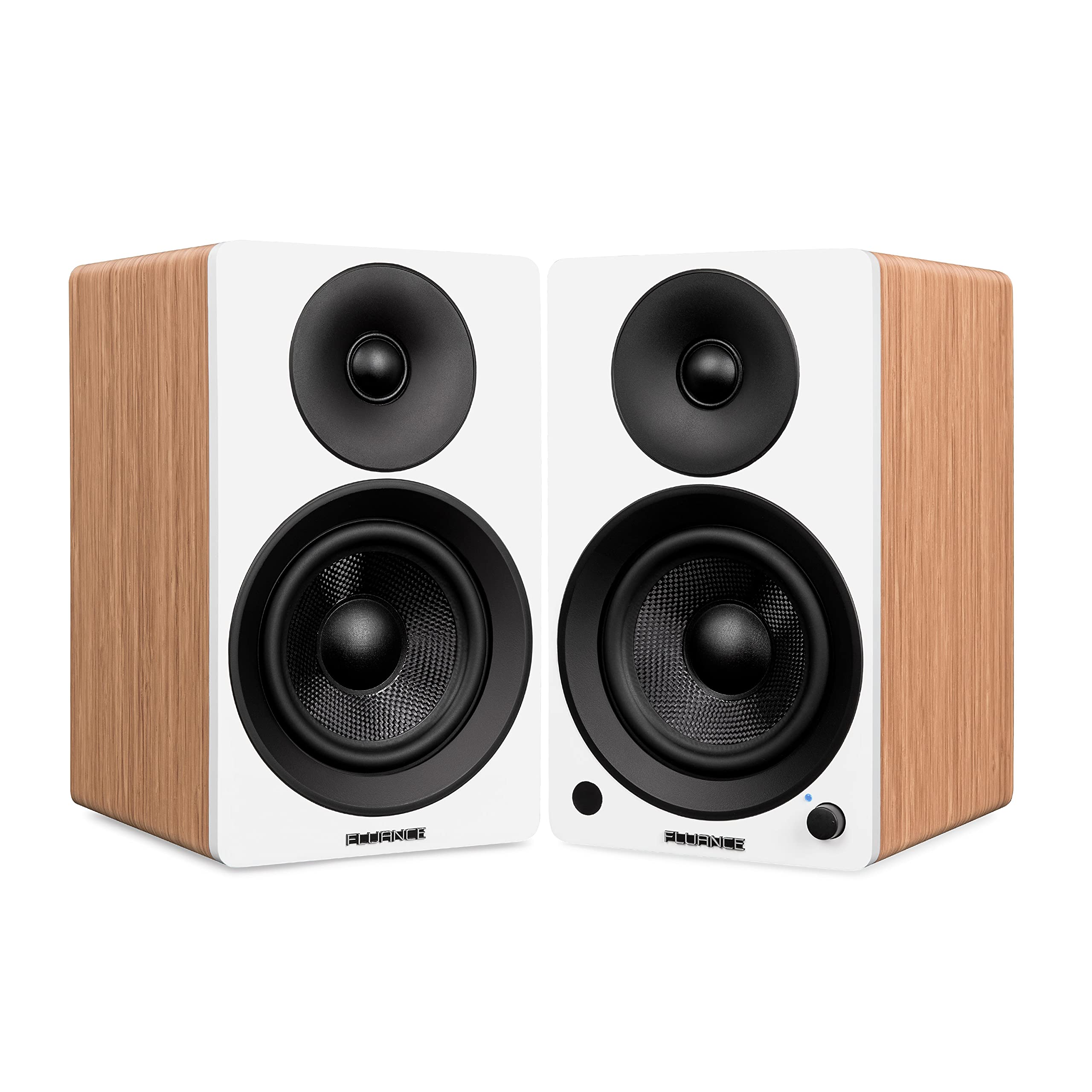 Fluance Ai61 Powered 2-Way 2.0 Stereo Bookshelf