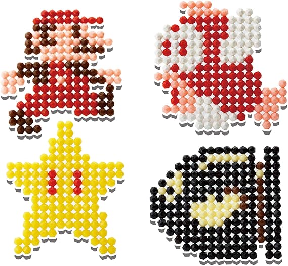 アクアビーズ スーパーマリオブラザーズ ドットキャラコレクション メイキングトイ おもちゃ Amazon
