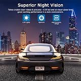 ORSKEY Dash Cam Front and Rear 1080P Dual Wide 170° HDR 3.0" LCD Night Vision view 3