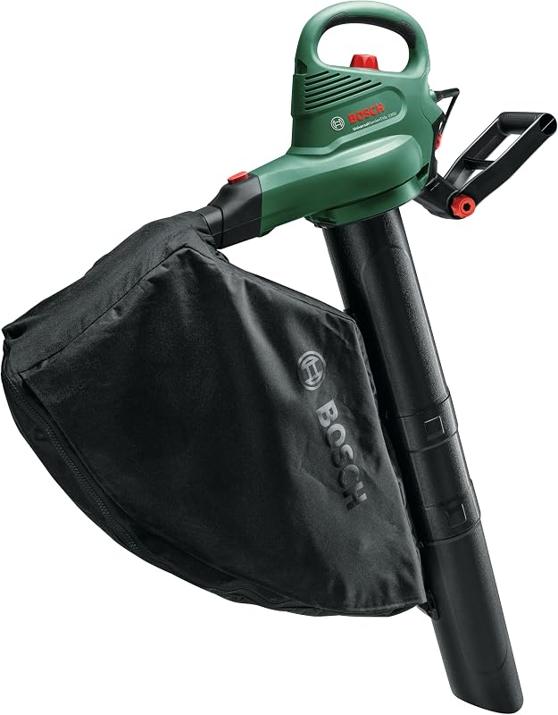 Soprador de folhas e aspirador elétrico bosch universalgardentidy 2300 (2300 w, saco coletor de 45 l, velocidade variável, para soprar, aspirar e triturar folhas, em caixa) — foto 1 de 5