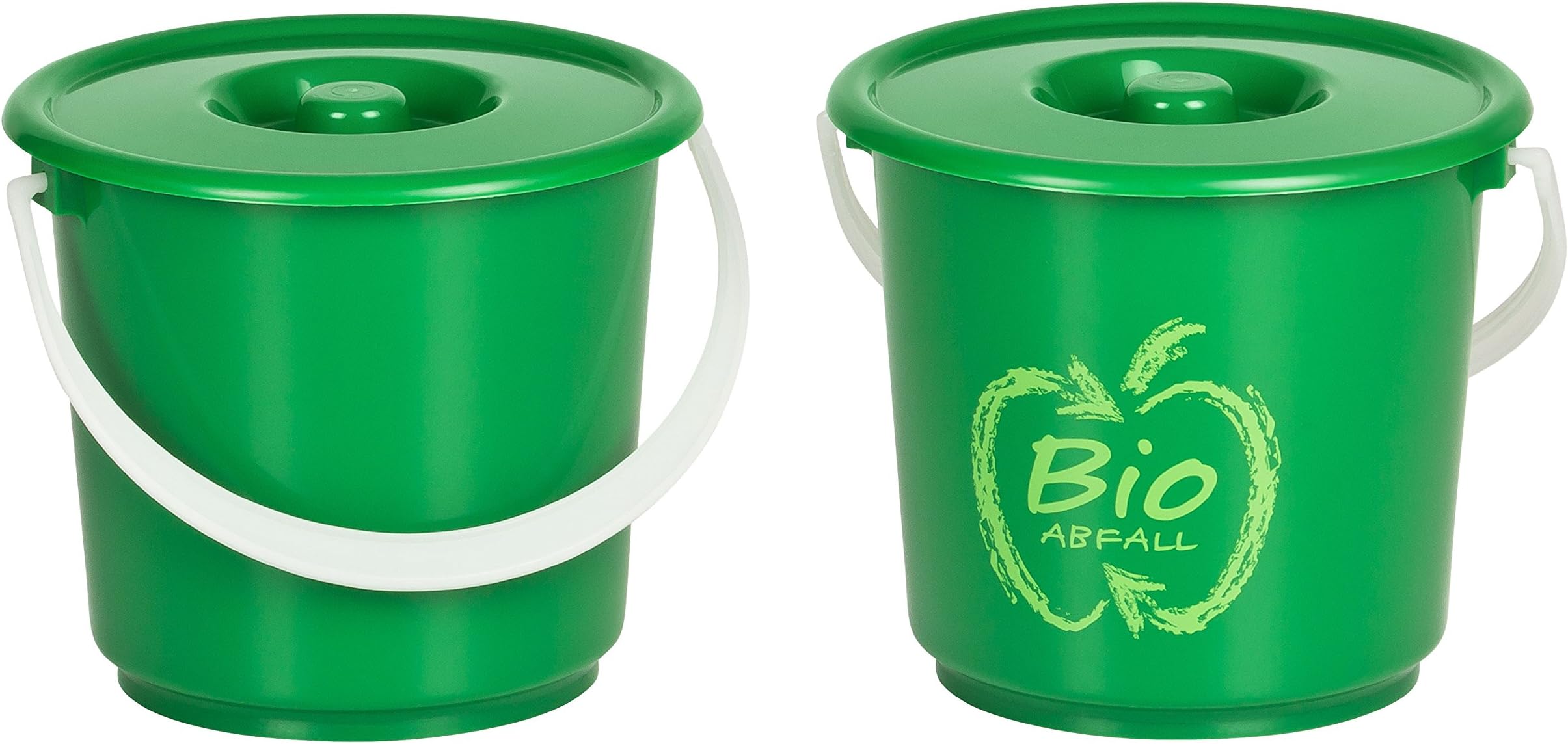 Kigima Compost Pail Waste Bin Set of 2 2.7l