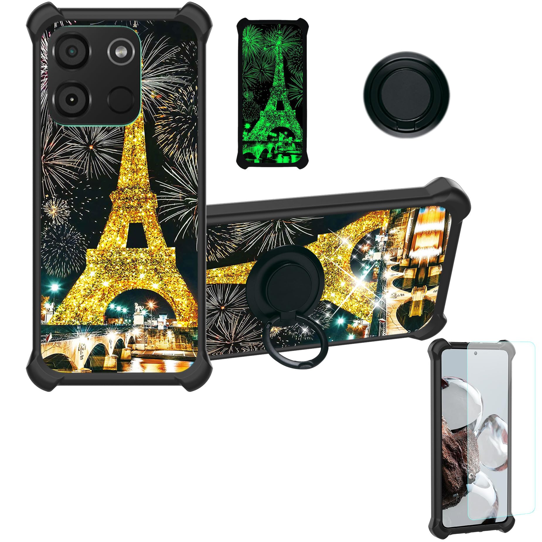 jioeuinly Case for Itel A60 Case Compatible with