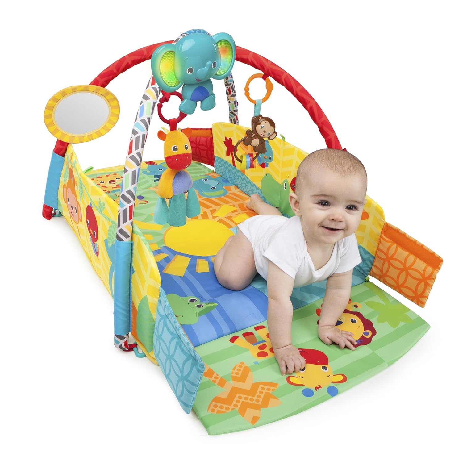 bright starts sunny safari baby's play place