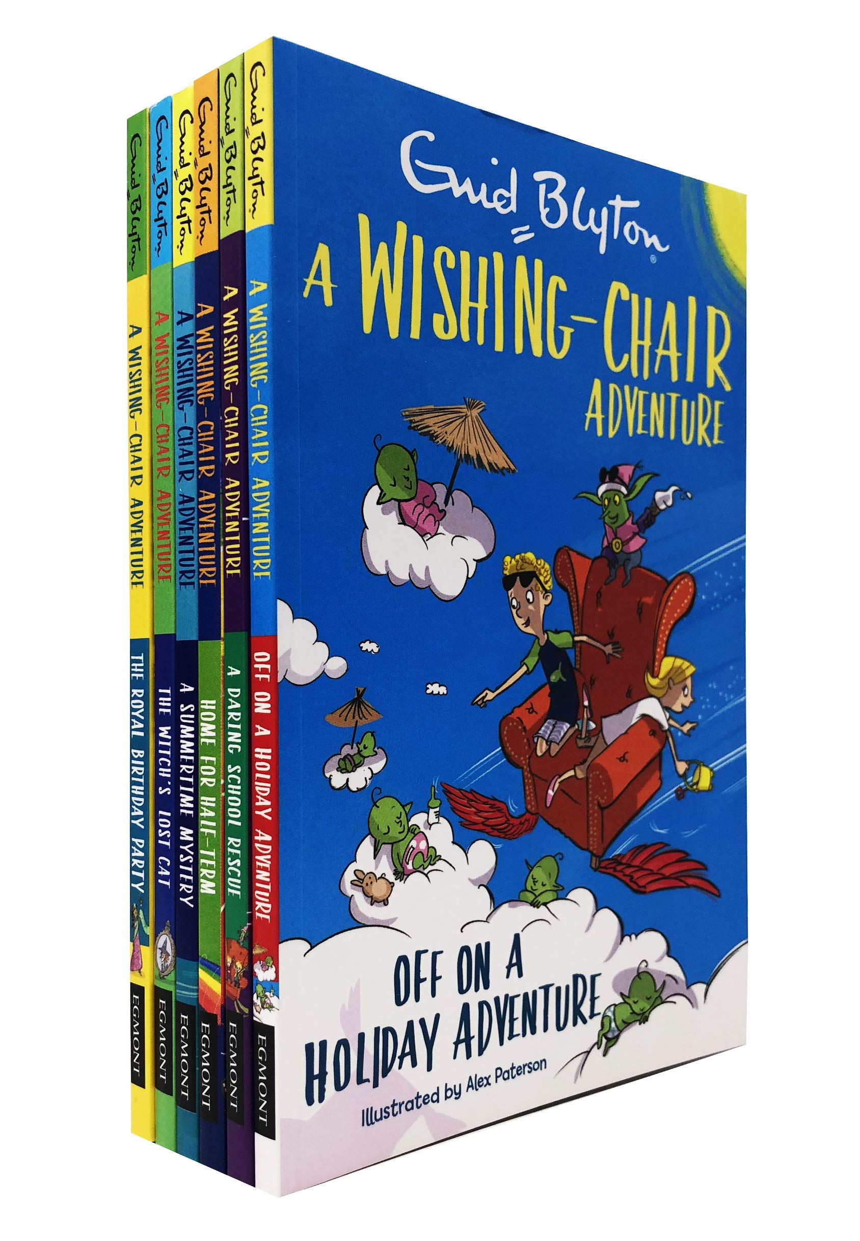 Enid Blyton The Wishing Chair Adventure 6 Books Collection Set Enid Blyton The Royal Birthday Party By Enid Blyton The Witch S Lost Cat By Enid Blyton A Summertime Mystery By Enid Blyton
