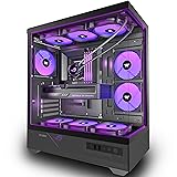 ANSAITE PC CASE ATX 6 PWM ARGB Fans